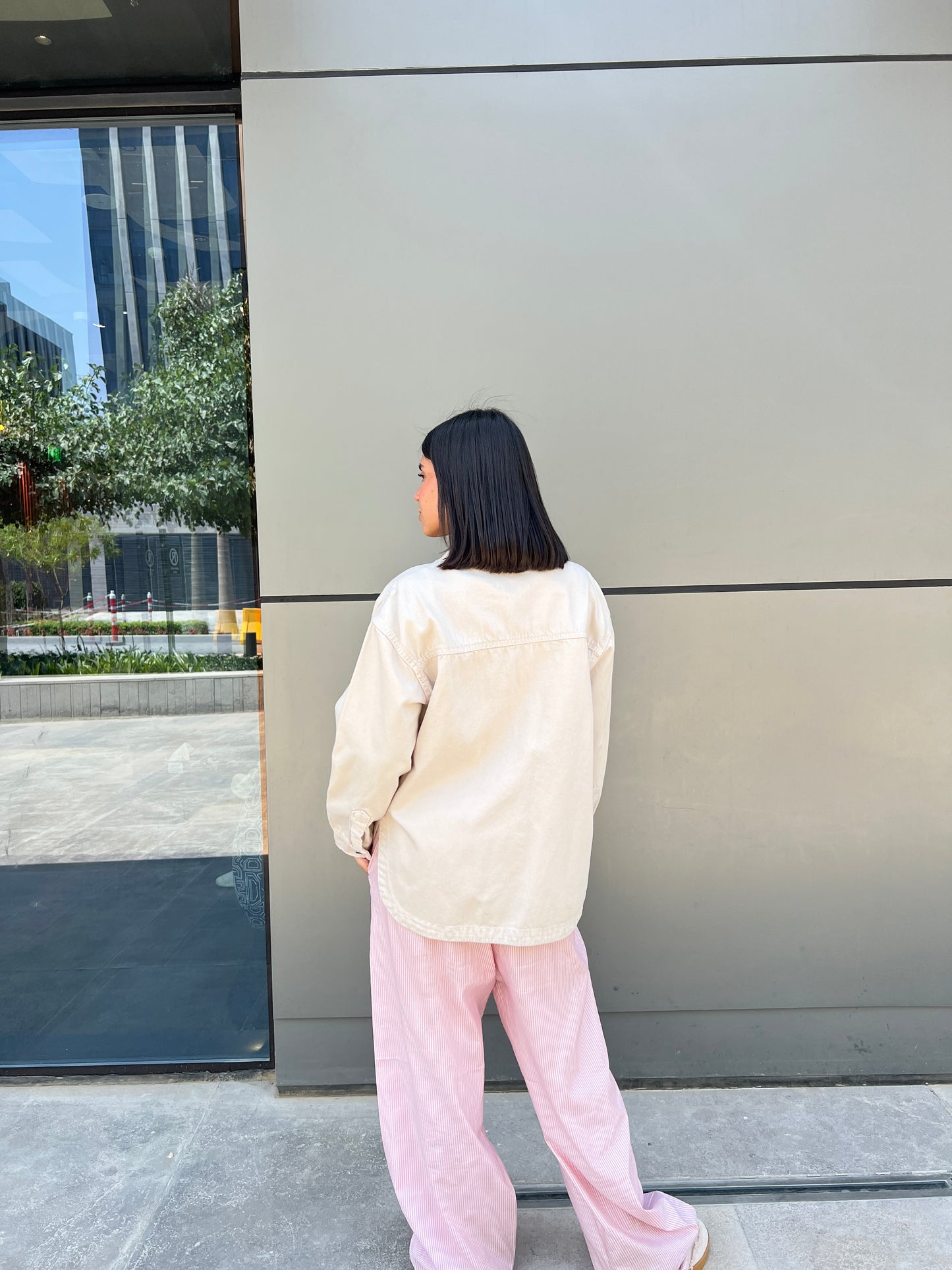 Denim Beige Shirt