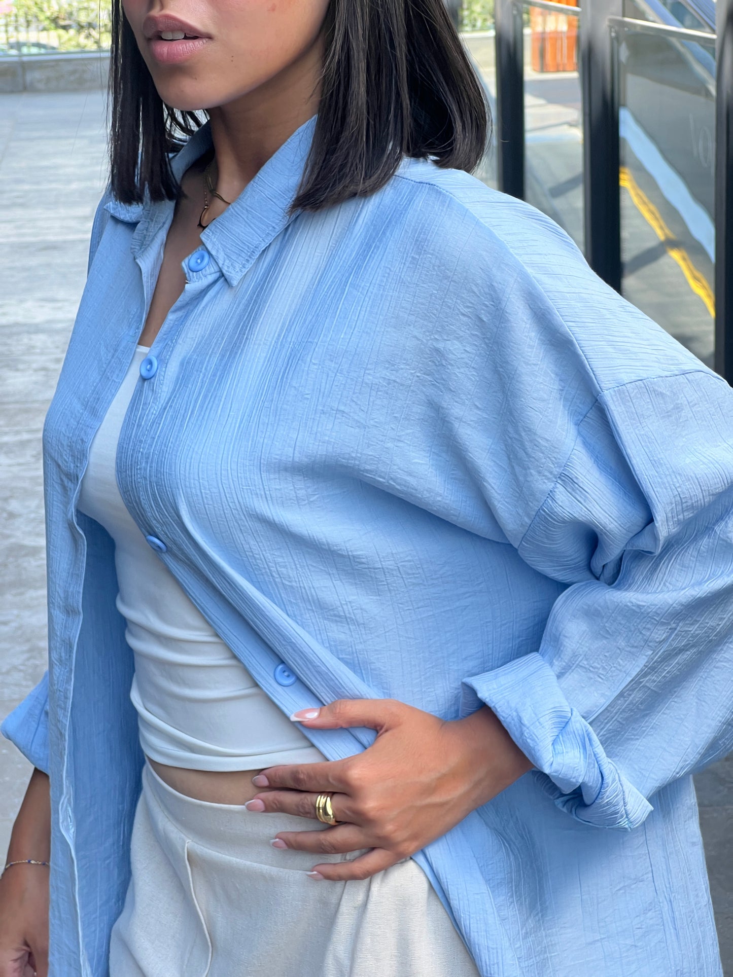 Baby Blue Shirt