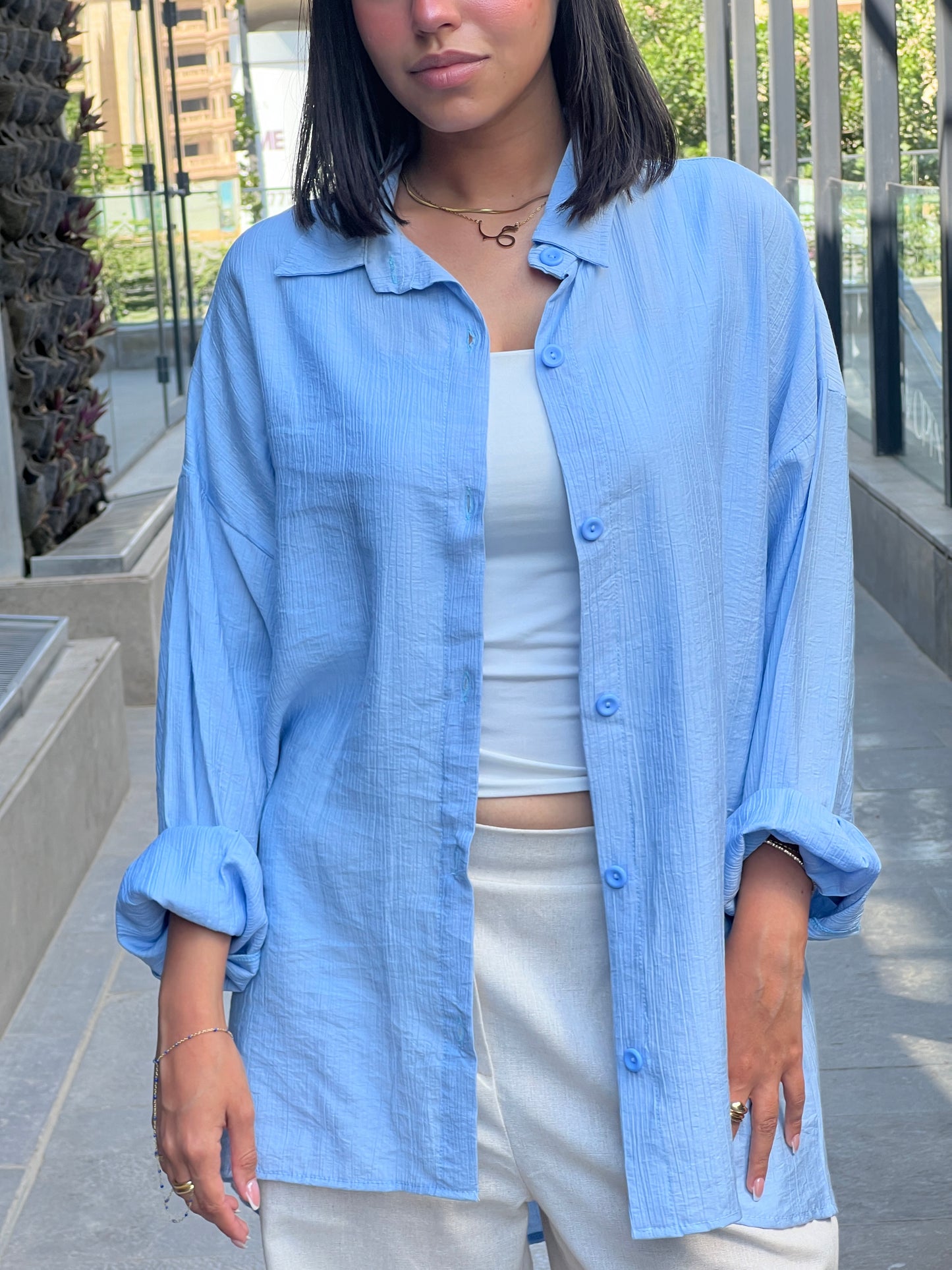Baby Blue Shirt