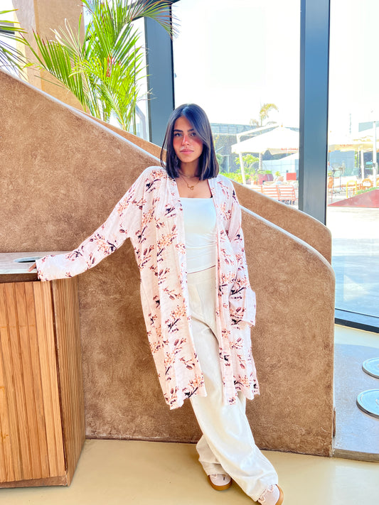 Flory cashmere kimono