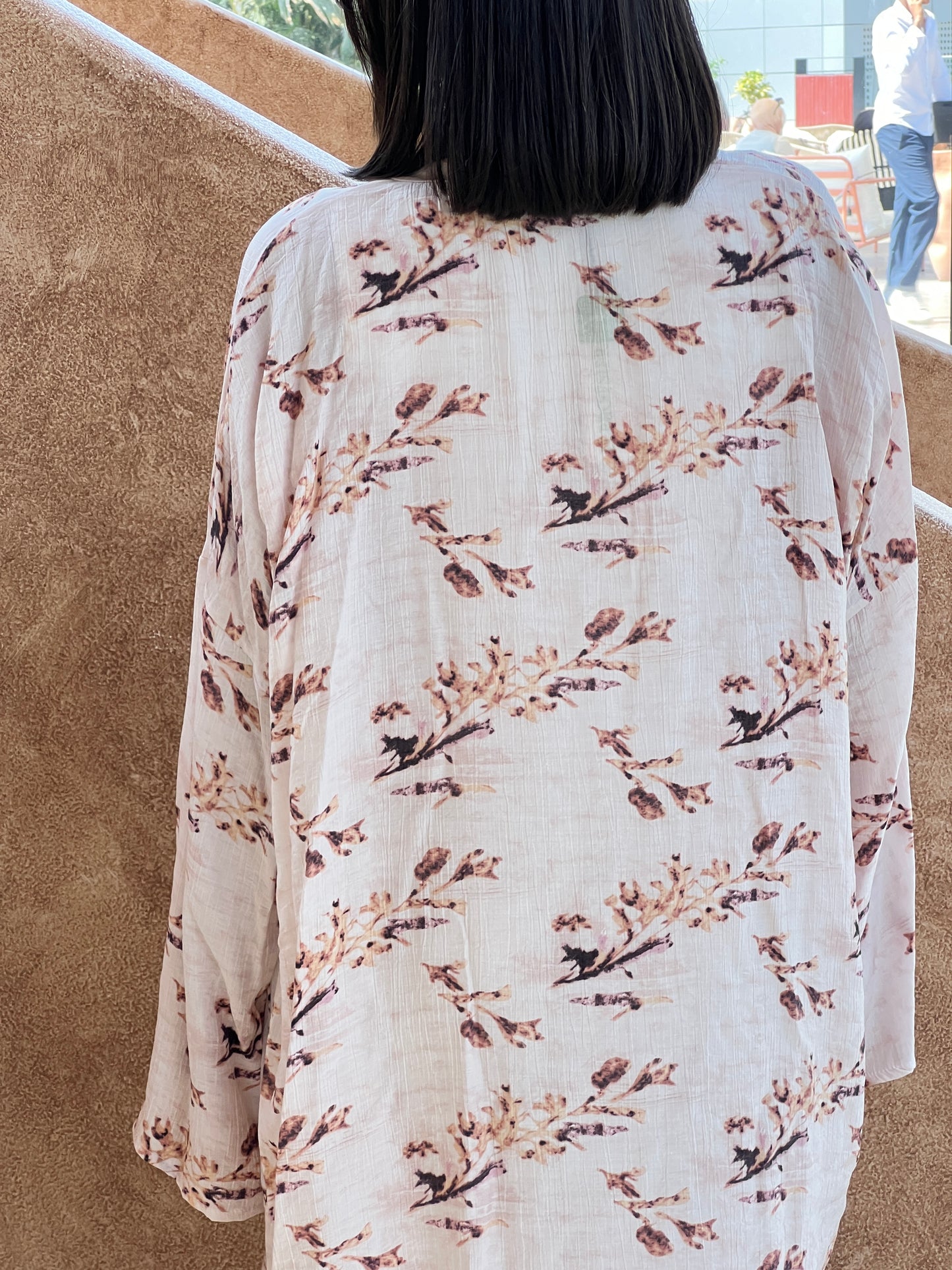 Flory cashmere kimono