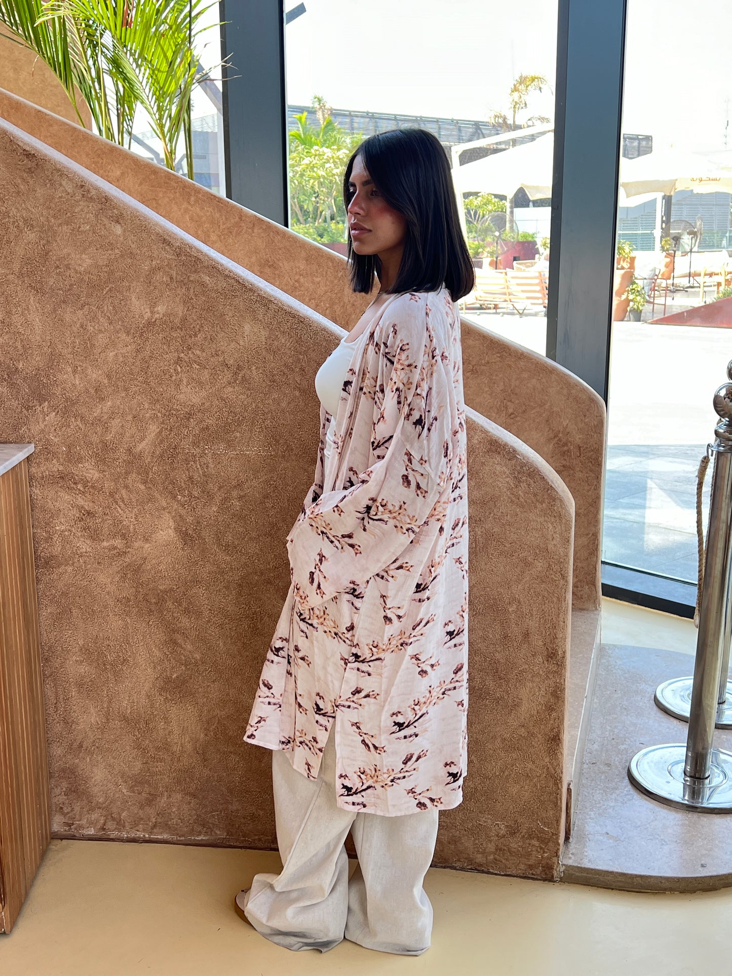 Flory cashmere kimono