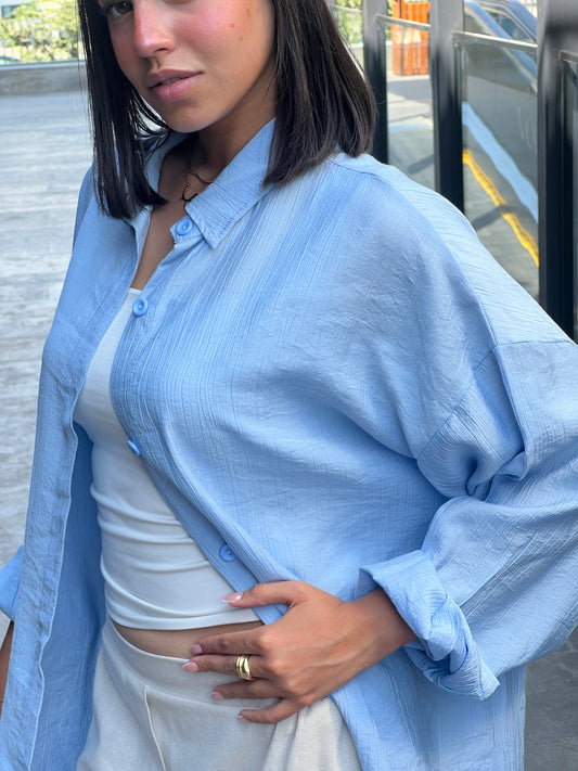 Baby Blue Shirt