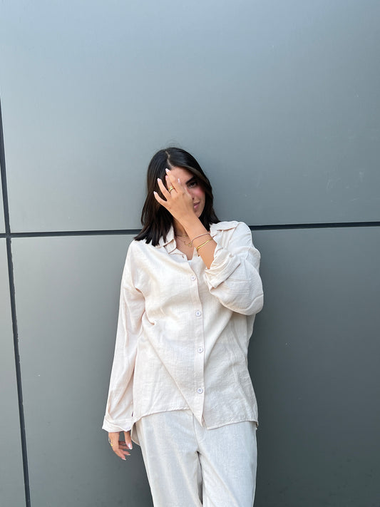Beige Shirt